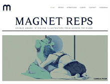 Tablet Screenshot of magnetreps.com